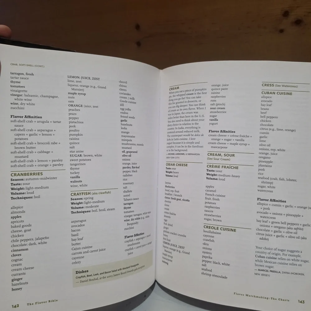 The Flavor Bible : The Essential Guide to Culinary Creativity 9780316118408 2008